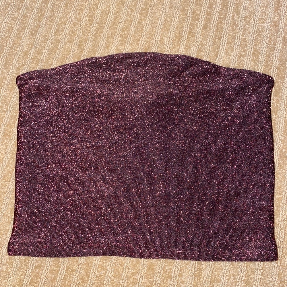sparkle tube top!